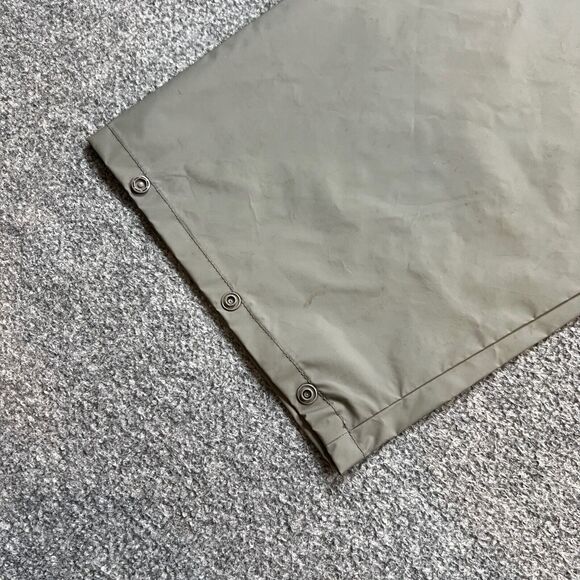 Vintage Columbia Rain Pants Men XL Extra Large Grey Elastic Waist Waterproof PVC - Picture 12 of 14